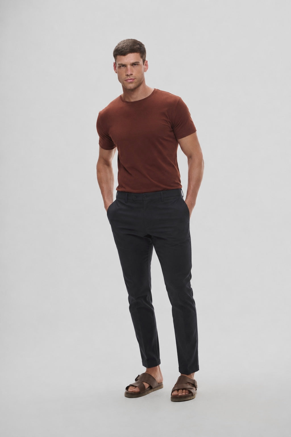 Camiseta Origem · Lisa – Cacau Nativo – Algodão Egípcio