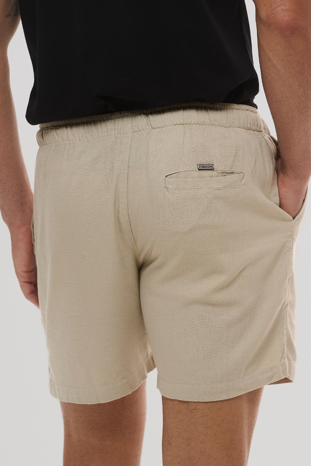 Short Linho Veredas Areia de Copa