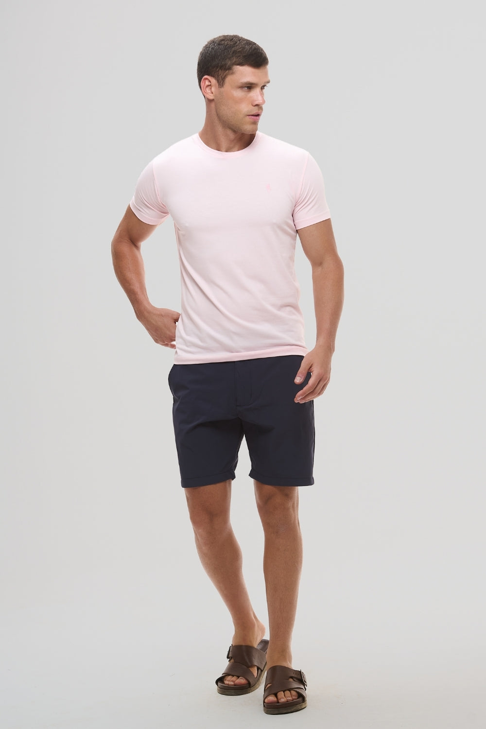 Short · Alfaiataria Reto · Azul Marinho