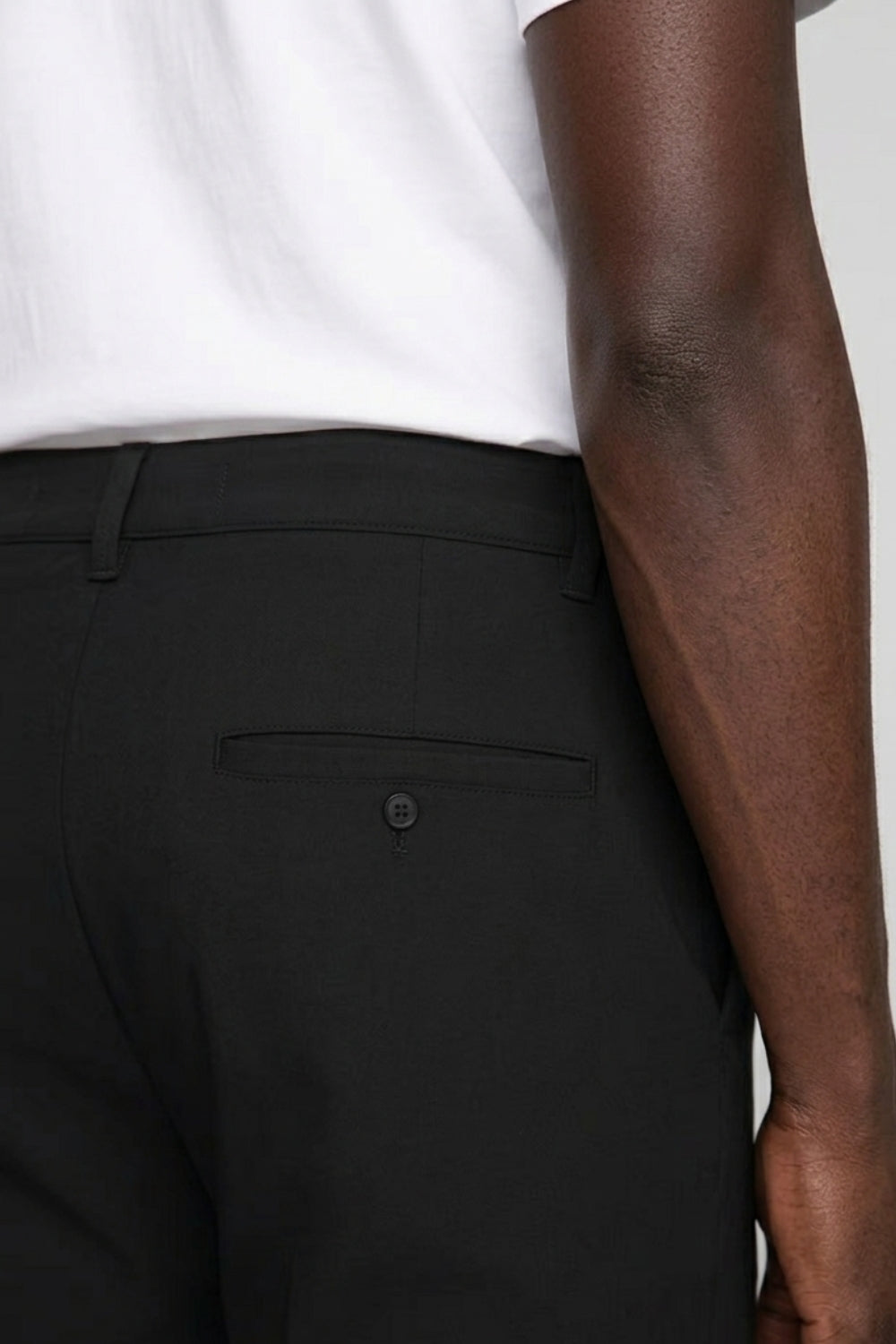 Short · Alfaiataria Reto · Preto