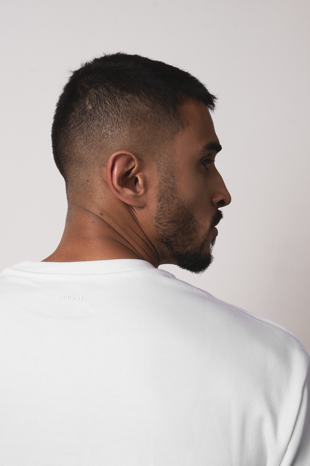 Camiseta Oversized Sublime · Branco Essência – Algodão Egípcio