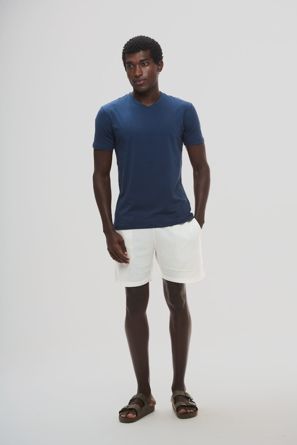 Short Linho Veredas Off White