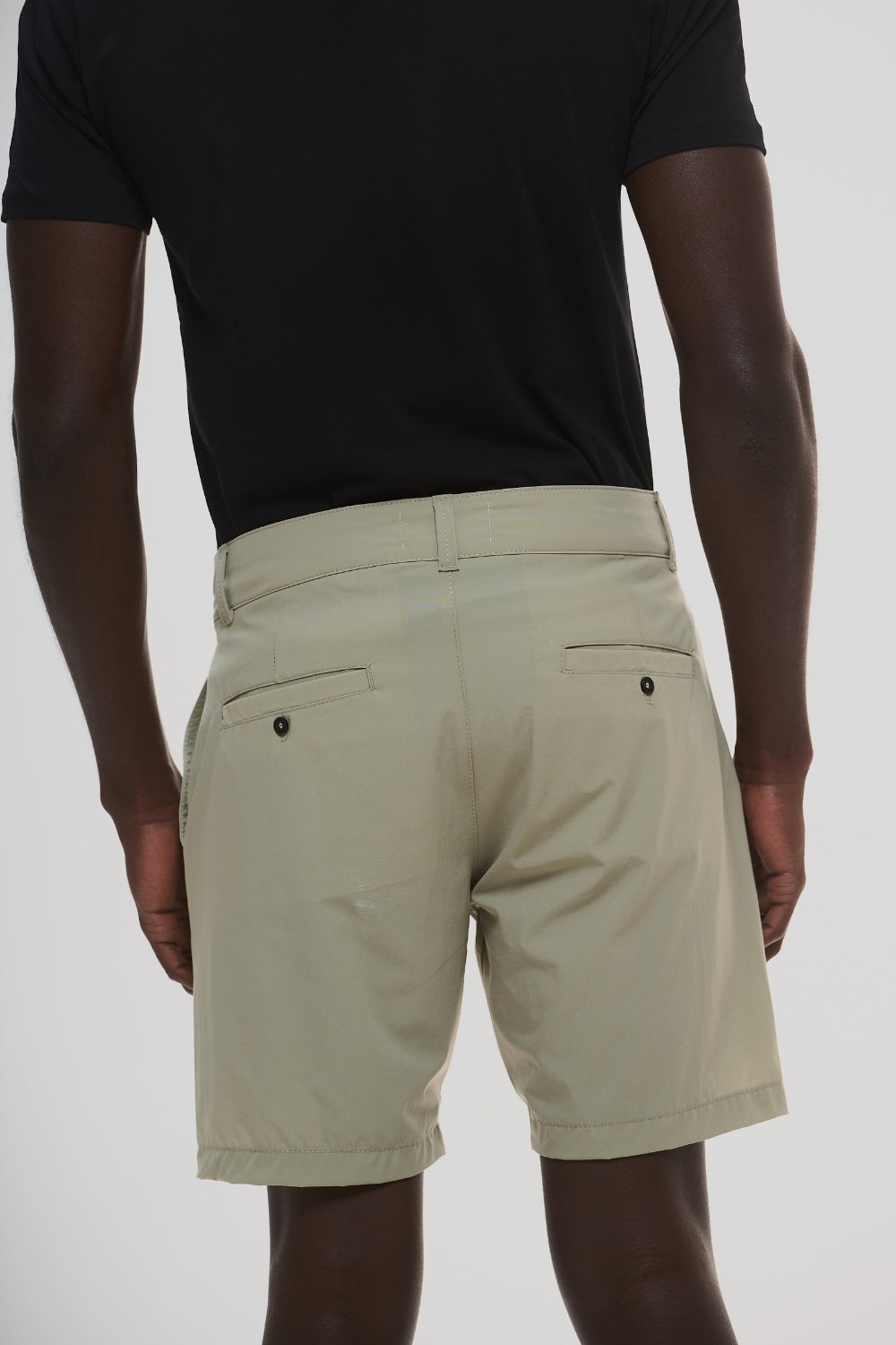 Short · Alfaiataria Reto · Bege