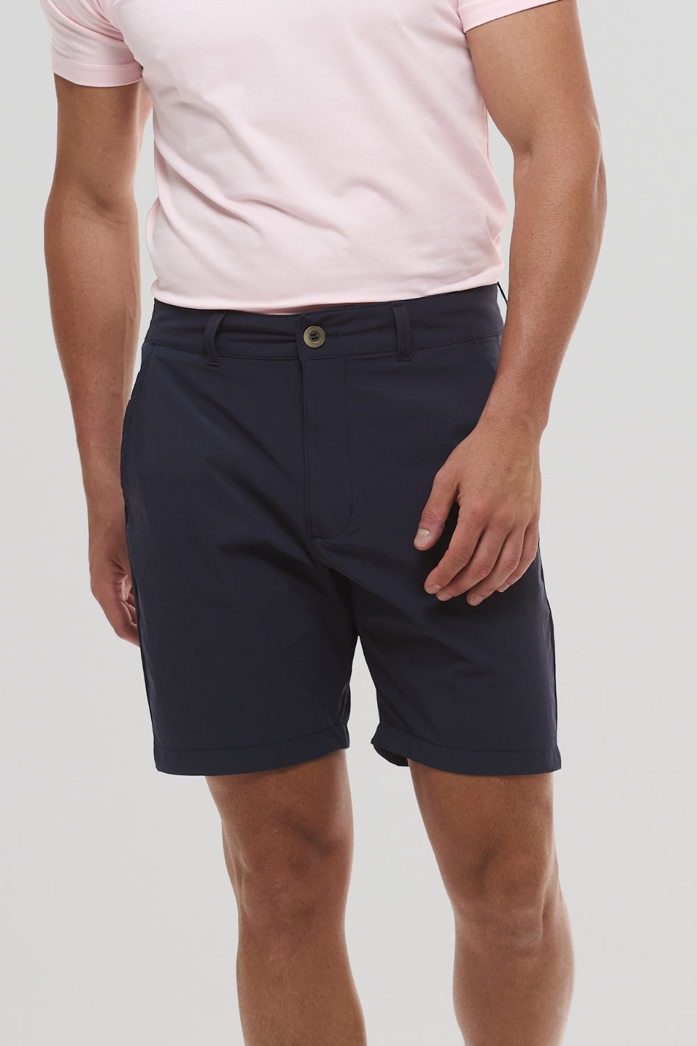 Short · Alfaiataria Reto · Azul Marinho