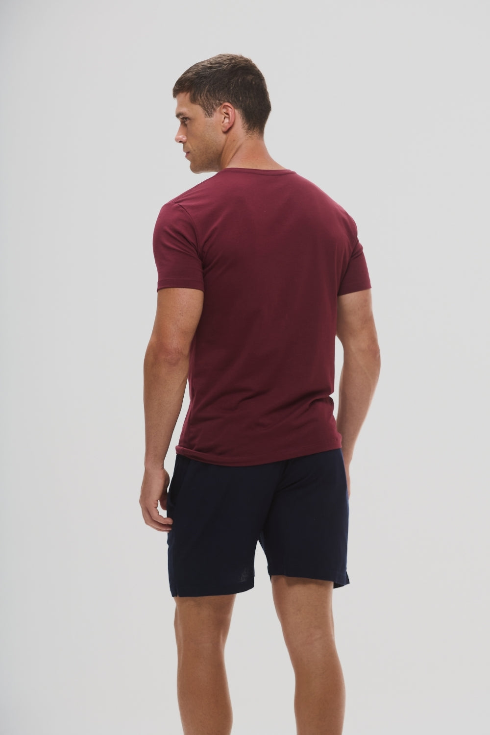 Camiseta Origem · Carmim de Serra – Algodão Egípcio