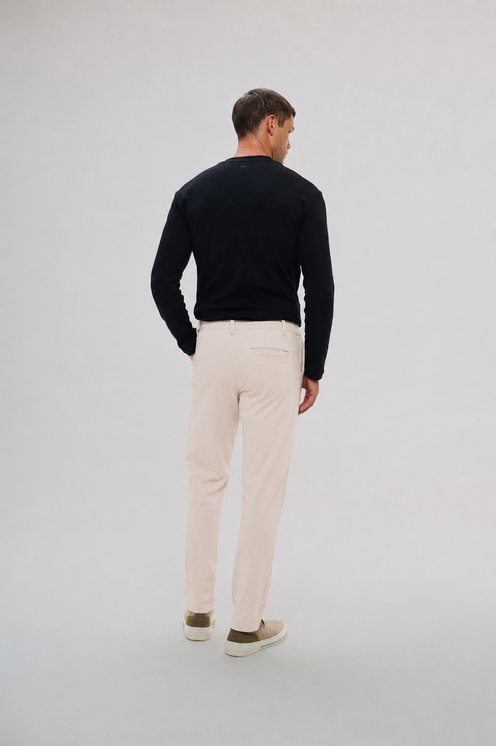 Calça Aura · Alfaiataria Leve · Off White