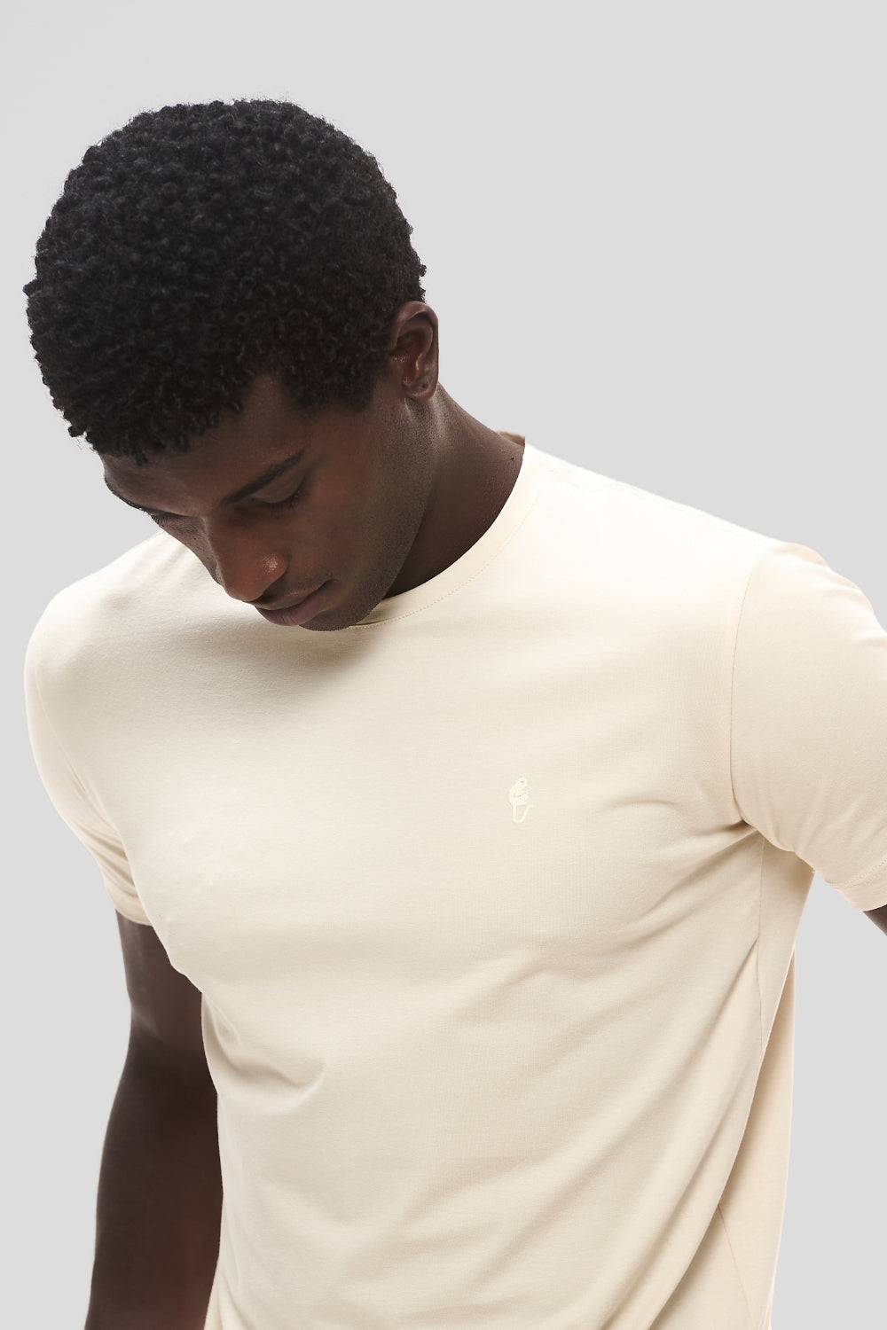 Camiseta Origem · Bege Nativo – Algodão Egípcio