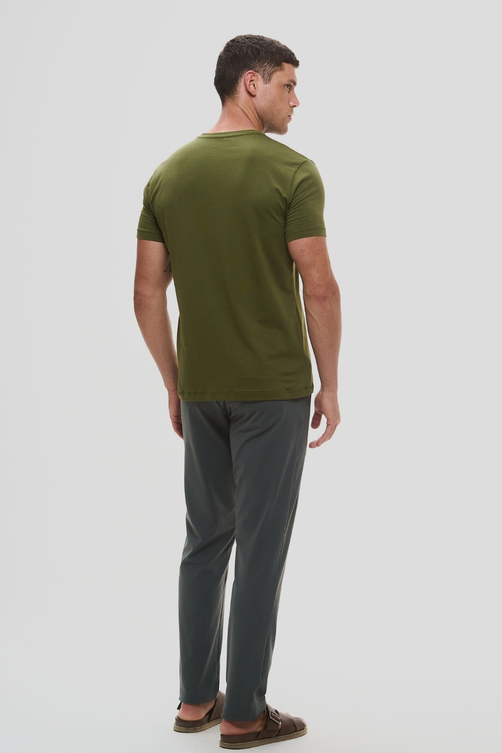 Camiseta Origem · Verde Cerrado – Algodão Egípcio