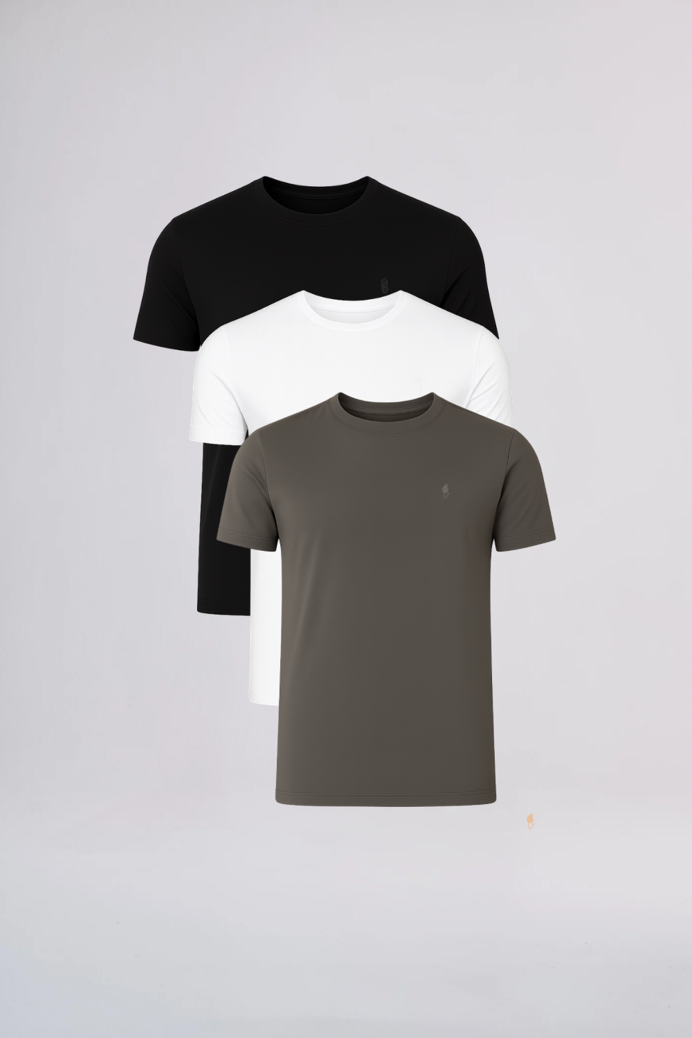 Kit 3 Camisetas Origem · Gola Redonda – Monte o Seu – Algodão Egípcio