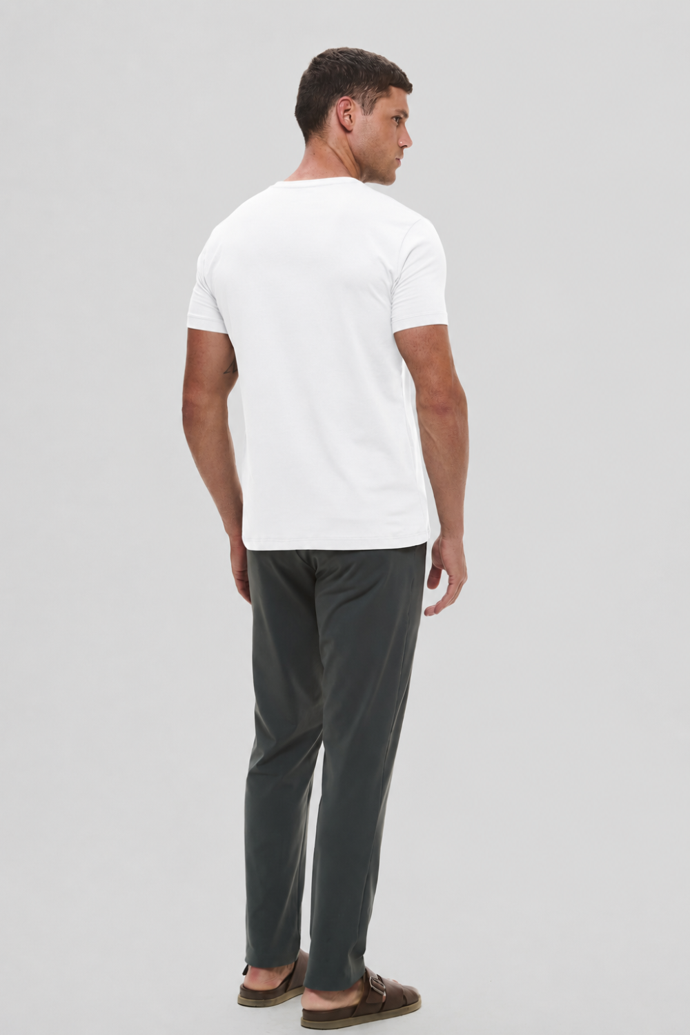 Camiseta Origem · Lisa – Branca – Algodão Egípcio