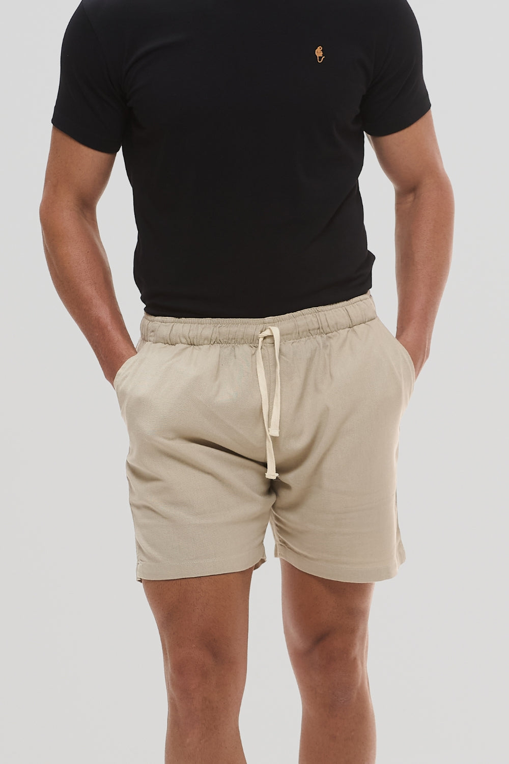 Short Linho Veredas Areia de Copa